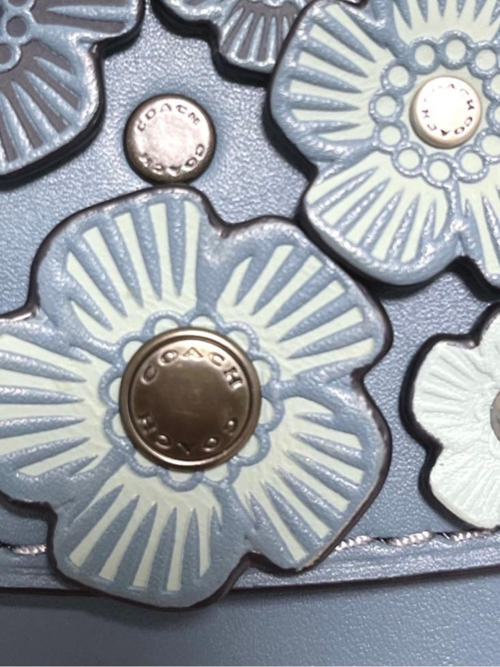 Coach 1941 Tea Rose Clutch EUC - Picture 6 of 9